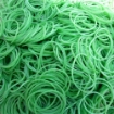 Picture of Basic Assorted Sizes Green Color Rubber Bands (Price / kg)