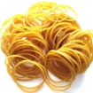 Picture of Basic Assorted Sizes Yellow Color Rubber Bands (Price / kg)