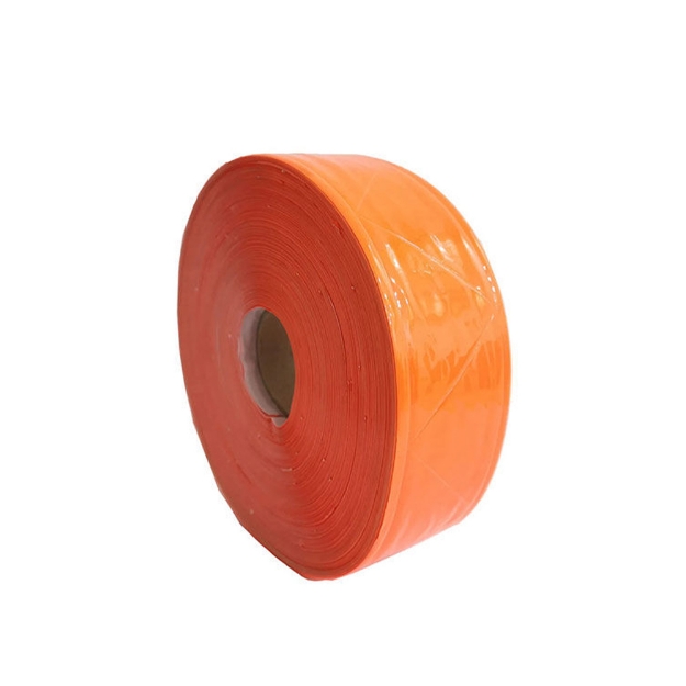 High Visibility PVC Gloss Orange Clothing Safety Vest Reflective Tape