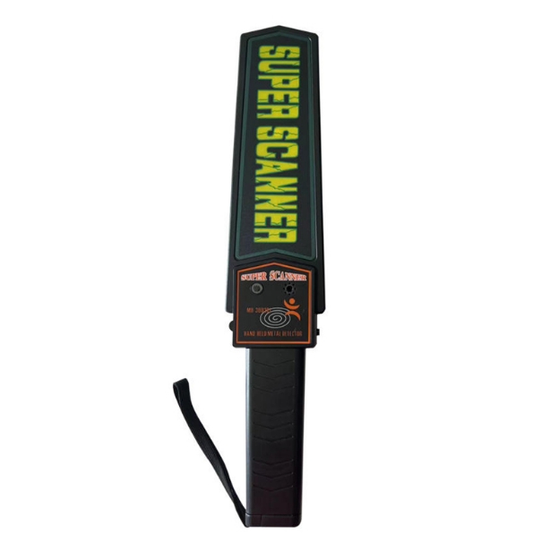 Super Scanner Hand-Held Metal Detector Portable Security Inspection Device