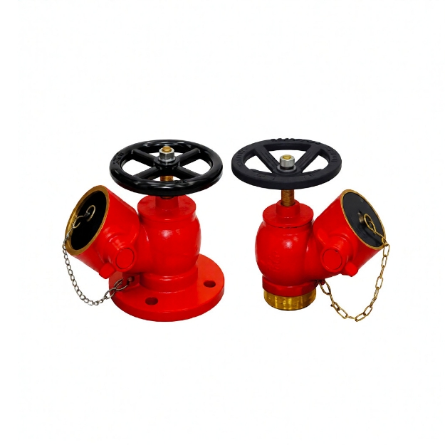 FHLV4 Fire Hydrant Landing Valve Brass and Cast Iron Fire Hose Connection Valve
