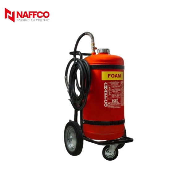 Naffco NTFC 50X 50 Liters AFFF Foam Type Fire Extinguisher With Trolley