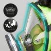 BLS 5150 Universal Reusable Full Face Respirator 5000 Series Thermoplastic Elastomer Version