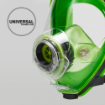 BLS 5400 Universal Reusable Full Face Respirator 5000 Series Silicone Face Seal Version